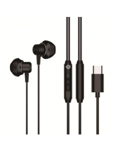 AURICOLARI EARBUDS USB-C BLACK