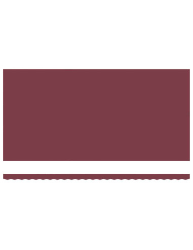 Tenda da Sole Retrattile Automatica con LED Bordò 600x300 cm