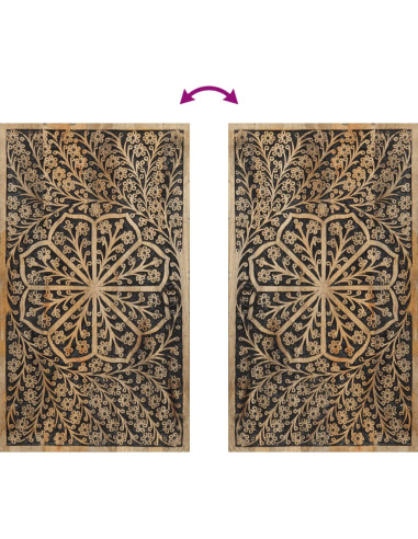 Set Mobili da Bagno 3pz in Legno Massello di Mango