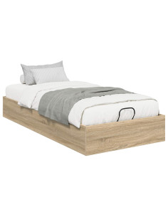 Letto ottomano Rovere Sonoma 193 x 120 x 25 cm Truciolare 2