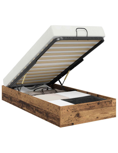 Letto ottomano Legno vecchio 193 x 120 x 25 cm Truciolare
