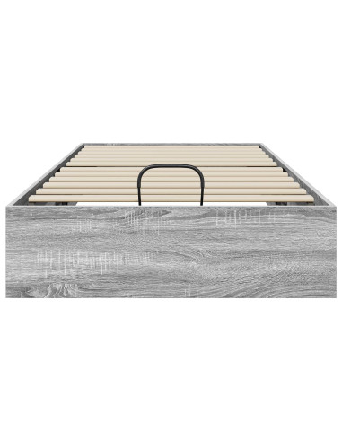 Letto ottomano Grigio Sonoma 193 x 120 x 25 cm Truciolare