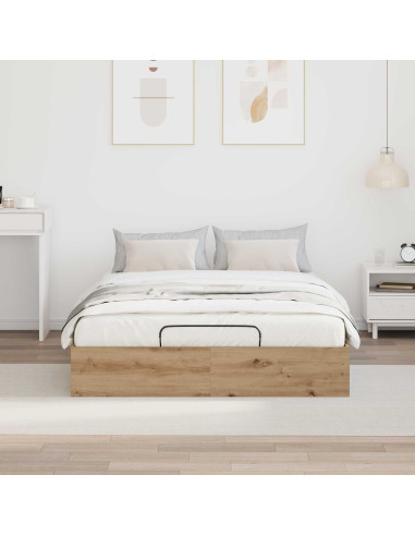 Letto ottomano Rovere artigianale 120 x 190 cm