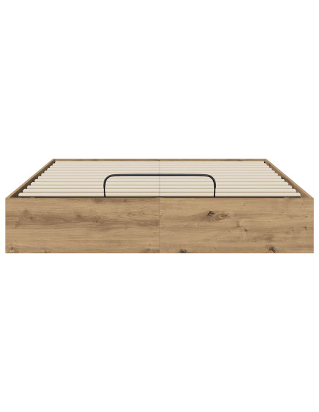 Letto ottomano Rovere artigianale 120 x 190 cm