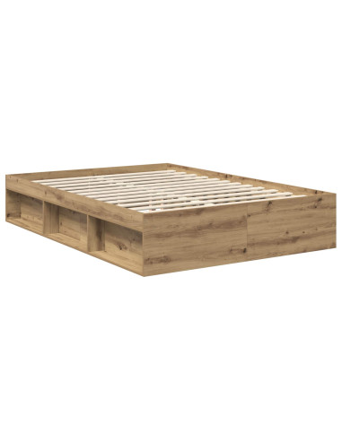 Struttura del letto Rovere Artigianale 140 x 190 cm