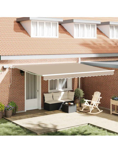 Tenda Retrattile con 450 ×350 cm Tessuto