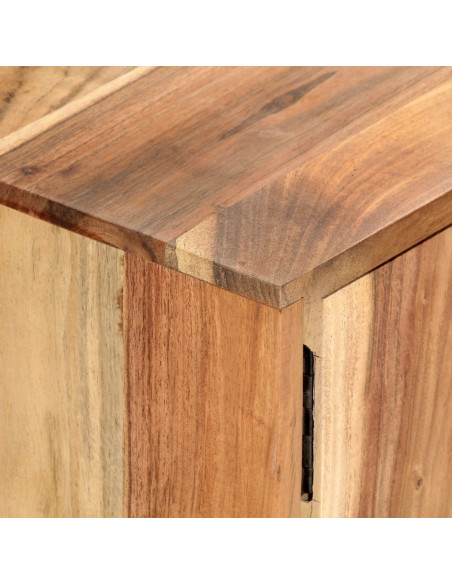 Mobile Porta TV 118x30x45 cm in Legno Massello di Acacia