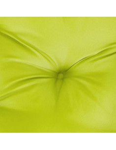 Cuscini per Panca 2 pz Verde Intenso 180x50x7 cm Tessuto Oxford