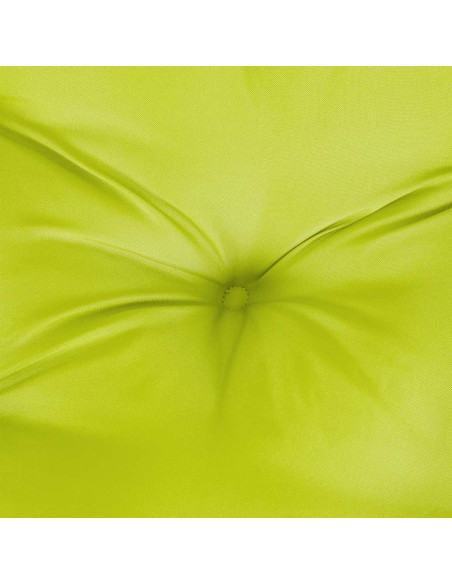 Cuscini per Panca 2 pz Verde Intenso 180x50x7 cm Tessuto Oxford