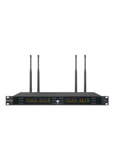 RICEVITORE UHF A RACK CON 4 CANALI