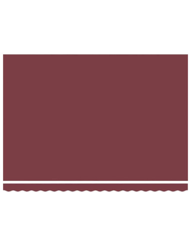 Tenda da Sole Retrattile Automatica con LED Bordò 450x300 cm