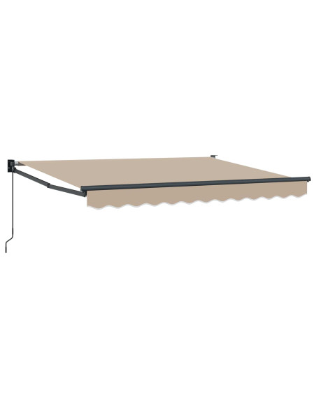 Tenda retrattile manuale Beige 2,5 x 2 m