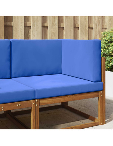 Cuscino per divano da esterno 3 pcs Turchese Poliestere