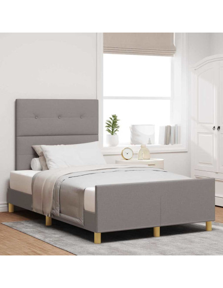 Struttura del letto con testiera Talpa 120 x 190 cm Tessuto