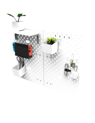 DEZCTOP ACC. D-BOARD BIANCO PER MONTAGGIO A PARETE  36x1x58cm