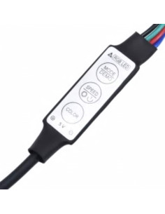 Giroletto con LED Bianco 140x200 cm in Legno Massello