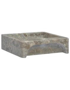 Lavandino Grigio 40x40x12 cm in Marmo