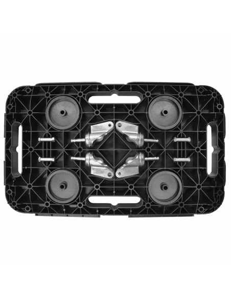 Pedana di Trasporto Nera in Polipropilene 300 kg