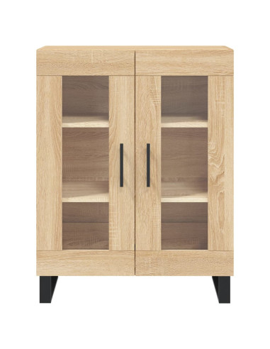 Credenza Rovere Sonoma 69,5x34x180 cm in Legno Multistrato