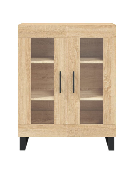 Credenza Rovere Sonoma 69,5x34x180 cm in Legno Multistrato
