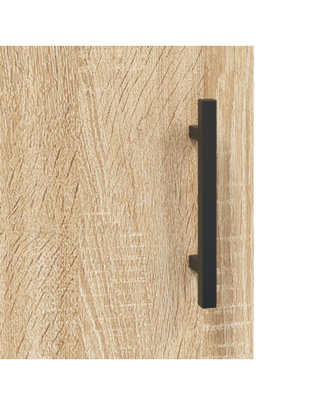 Credenza Rovere Sonoma 69,5x34x180 cm in Legno Multistrato