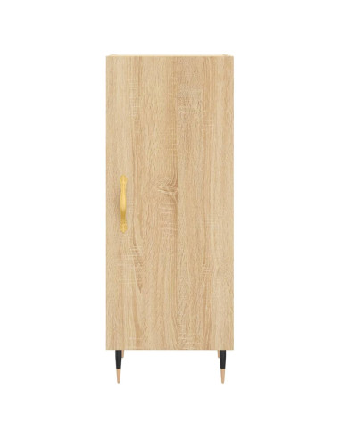 Credenza Rovere Sonoma 34,5x34x180 cm in Legno Multistrato