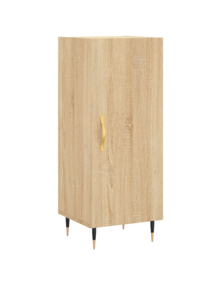 Credenza Rovere Sonoma 34,5x34x180 cm in Legno Multistrato