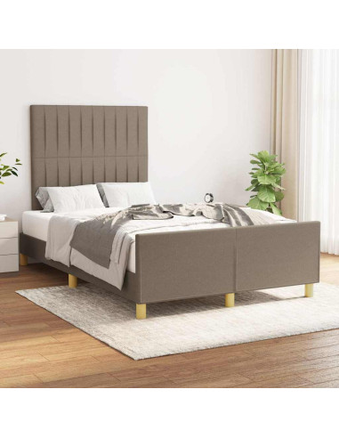 Giroletto senza Materasso Tortora 120x190 cm Tessuto