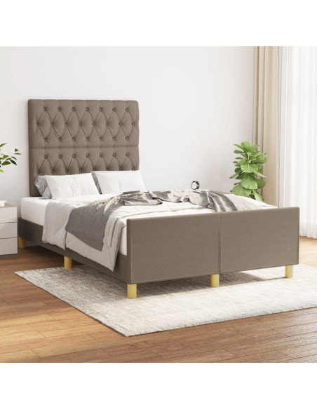 Giroletto senza Materasso Tortora 120x190 cm Tessuto