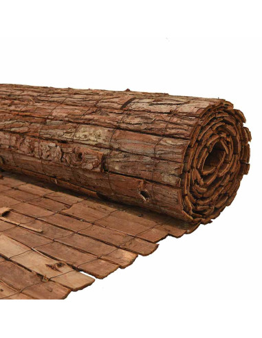 Recinzione in corteccia Marrone 600 x 180 cm Corteccia