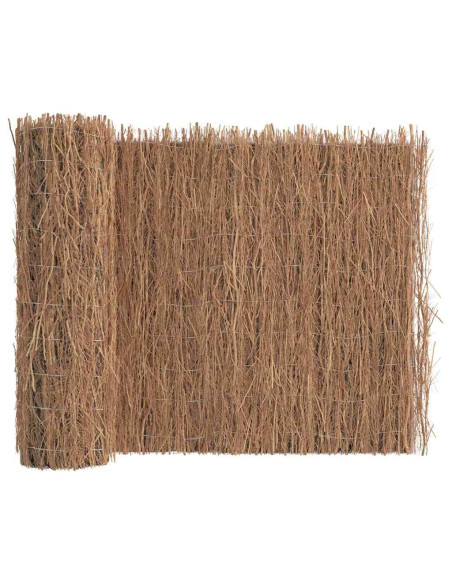 Recinzione in fascine Marrone 600 x 125 cm Ramo di bosco