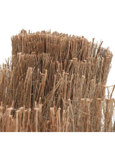Recinzione in fascine Marrone 600 x 125 cm Ramo di bosco