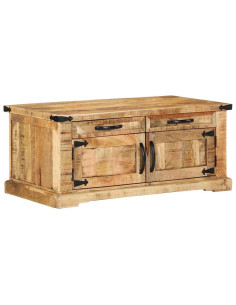 Tavolino da salotto con cassetto Marrone 90 x 50 x 40 cm