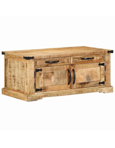 Tavolino da salotto con cassetto Marrone 90 x 50 x 40 cm