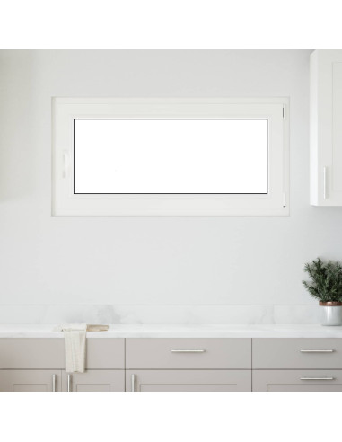 Finestra per Soffitta RISOR Bianco 120 x 60 cm PVC e Vetro