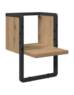 Scaffale da parete Rovere Artigianale 20 x 25 x 30 cm 2