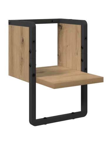 Scaffale da parete Rovere Artigianale 20 x 25 x 30 cm