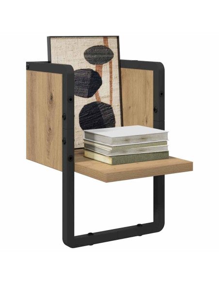 Scaffale da parete Rovere Artigianale 20 x 25 x 30 cm