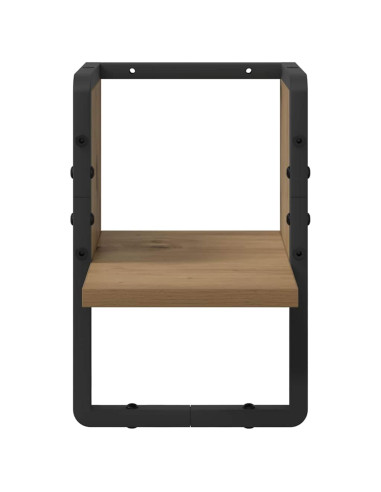 Scaffale da parete Rovere Artigianale 20 x 25 x 30 cm