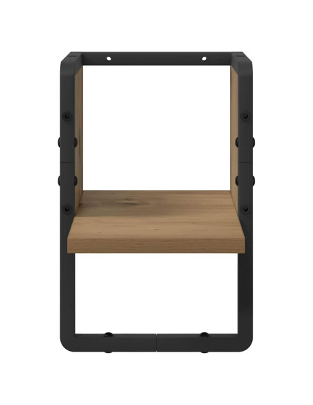 Scaffale da parete Rovere Artigianale 20 x 25 x 30 cm