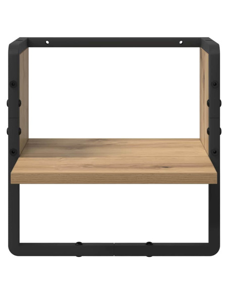 Scaffale da parete Rovere Artigianale 30 x 25 x 30 cm