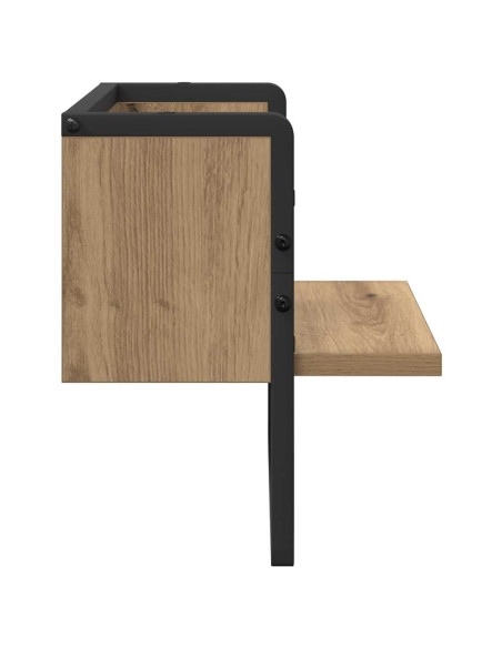 Scaffale da parete Rovere Artigianale 30 x 25 x 30 cm