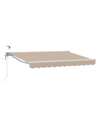 Tettuccio Elettrico Retrattile Beige 2,5 x 2 m