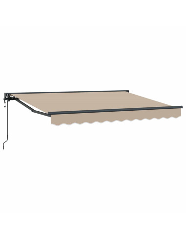 Tettuccio Elettrico Retrattile Beige 2,5 x 2 m