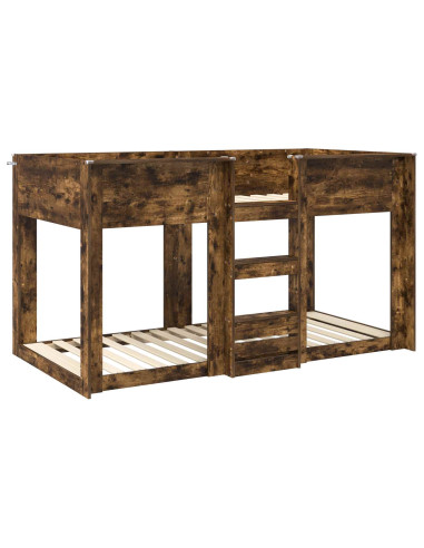 Letto a Castello per Bambini Rovere fumé 75 x 190 cm