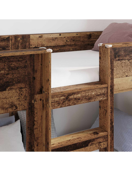 Letto a Castello per Bambini Legno vecchio 75 x 190 cm