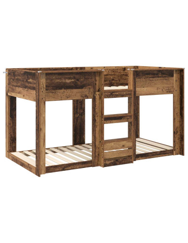 Letto a Castello per Bambini Legno vecchio 90 x 190 cm