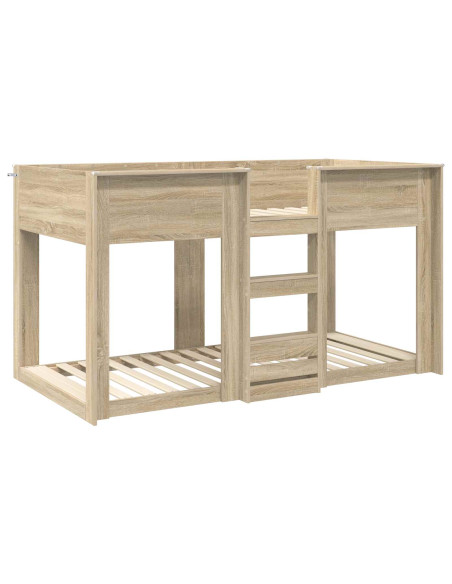 Letto a Castello per Bambini Rovere Sonoma 80 x 200 cm