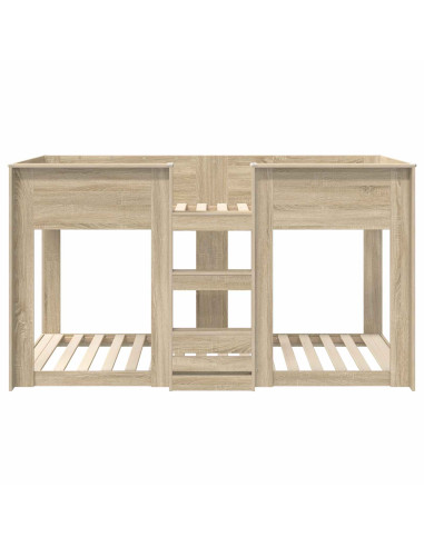 Letto a Castello per Bambini Rovere Sonoma 80 x 200 cm
