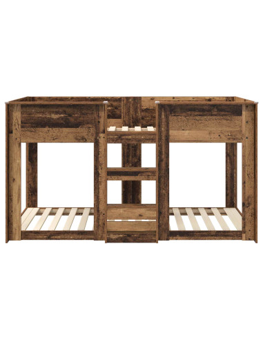 Letto a Castello per Bambini Legno vecchio 80 x 200 cm